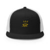 Two-Tone, B/W Trucker Hat x DeLaSoulArt Apparel© (De La Soul Child's Signature and Halo Logo, One Size Fits Most) - Image 7