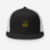 Two-Tone, B/W Trucker Hat x DeLaSoulArt Apparel© (De La Soul Child's Signature and Halo Logo, One Size Fits Most) - Image 11