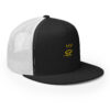 Two-Tone, B/W Trucker Hat x DeLaSoulArt Apparel© (De La Soul Child's Signature and Halo Logo, One Size Fits Most) - Image 5