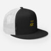 Two-Tone, B/W Trucker Hat x DeLaSoulArt Apparel© (De La Soul Child's Signature and Halo Logo, One Size Fits Most) - Image 15